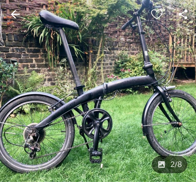 sonar folding bike